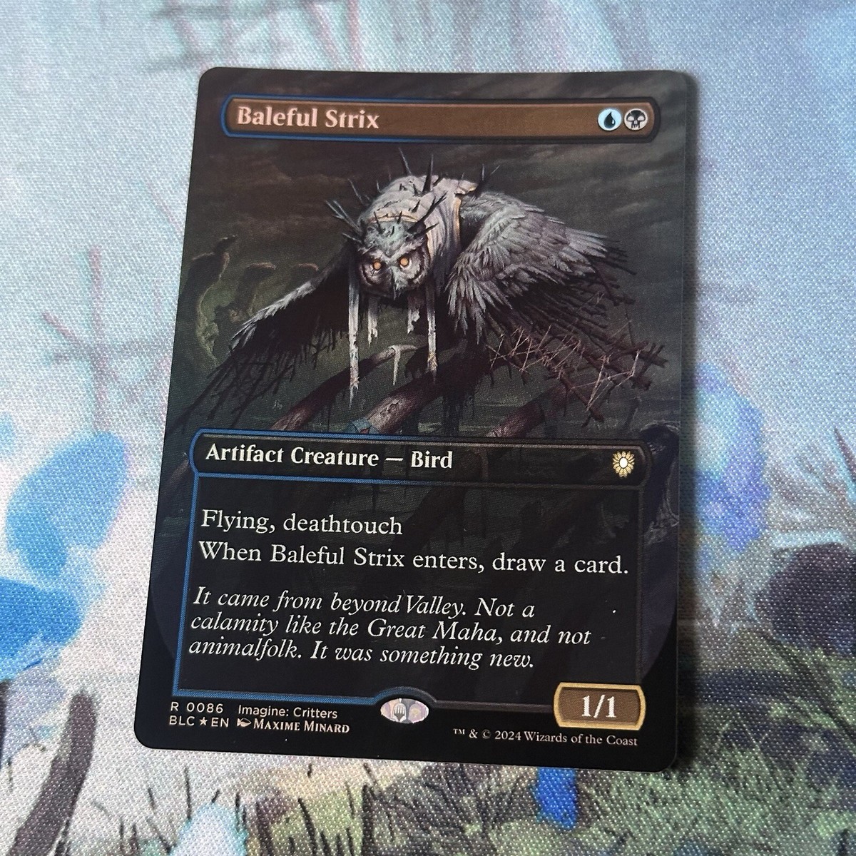 Baleful Strix Magic: The Gathering Individual Trading Card Baleful Strix Magic: The Gathering Individual Trading Card
