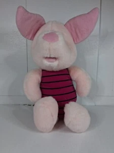 DISNEY THE WALT DISNEY WORLD COMPANY WINNIE THE POOH PIGLET PELUCHE 10" - Imagen 1 de 5