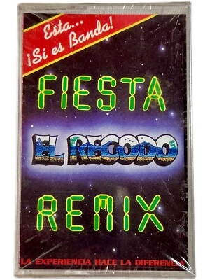 Banda El Recodo Fiesta Remix Cassette Sealed Latin Banda 90s KRBS-517 Rare - Image 1 of 3