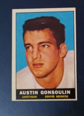 1961 ToppsAustin "Goose" Gonsoulin Rookie Card #192 near mint  (see scan) - Image 1 of 2