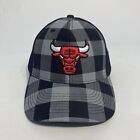 Adidas Chicago Bulls Gray Black SnapBack Hat Cap One Size Fits All