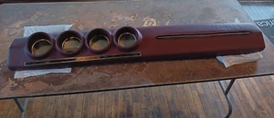 68 69 Torino Ranchero GT Fairlane 500 red dash pad vinyl not cracked needs work - Picture 1 of 20