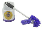 Toilet Bowl Brush with Rim Cleaner and Holder Set - Toilet Bowl Cleaning System