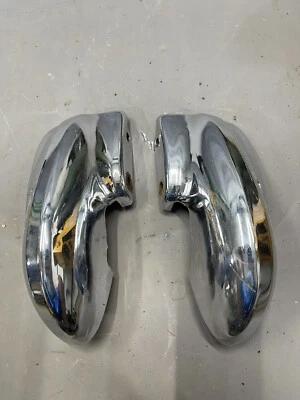 Chevy Impala BelAir 1965 parachoques delantero extremos Biscayne Caprice exterior barra cromada original Foto 1 de 4