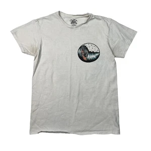 Call Your Mother Surfing Grim Reaper Graphic Crewneck T-Shirt Adult White Small - Picture 1 of 5