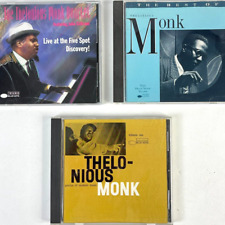 Thelonious Monk 3 CD Bundle Genius of Modern Best Blue Note Years Live Five Spot