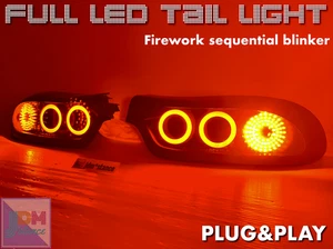 JDM Mazda RX-7 FD3S Full LED tail light Sequential blinker OEM RX7 Anfini RE FD - Picture 1 of 16