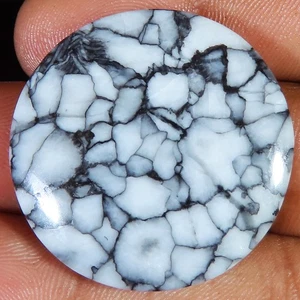 67.50 CT 33.00x5 mm Pinolith Jasper Cabochon Untreated Loose Gemstone WR386 - Picture 1 of 7