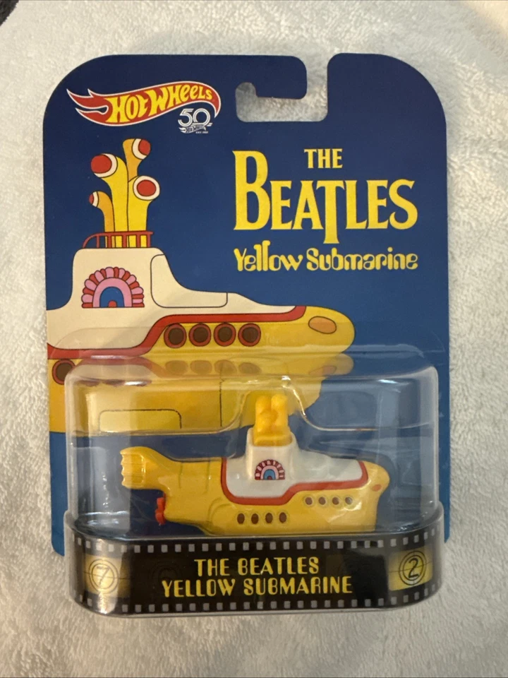 Hot Wheels The Beatles Yellow Submarine 2017 sellado 50 aniversario Foto 1 de 2