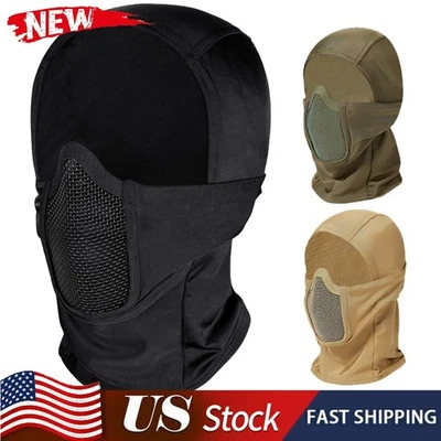 Balaclava Mesh Mask with Full Face 800FPS Inpact Protection Tactical Ninja Masks - Image 1 of 4