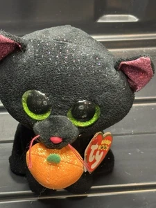 TY Beanie Boo Halloween Retired Black Cat Potion 6” - Imagen 1 de 2