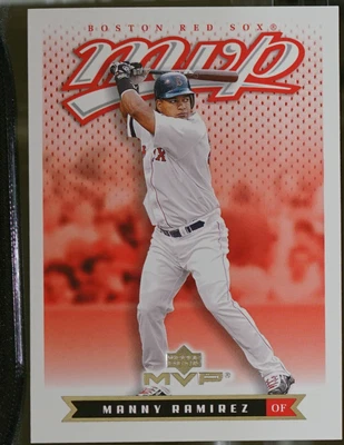 2003 Upper Deck MVP Baseball Manny Ramirez #31 - Image 1 of 2