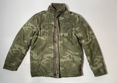 Chaqueta de campo Triple Five Soul grande camuflaje para hombre Foto 1 de 4