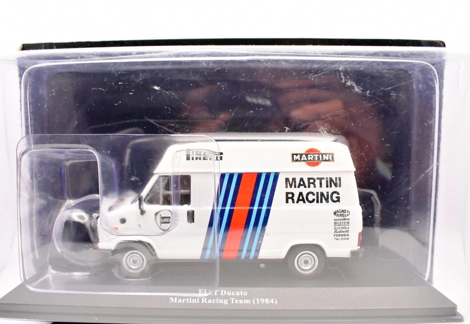 modellino auto furgone rally 1:43 Fiat ducato martini racing team collezione ixo - Immagine 1 di 1