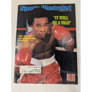 Sports Illustrated 24 de noviembre de 1980 Sugar Ray Leonard Duran Boxeo - Imagen 1 de 2