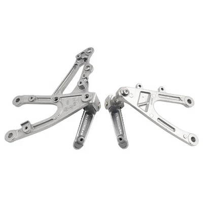 US Front Rider Footrests Footpegs Bracket Set For Yamaha YZF R1 YZF-R1 2007-2008 Foto 1 de 4