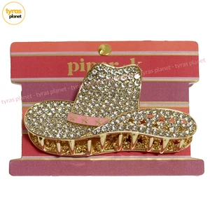 Piper K. Rhinestone Cowboy Hat Claw Clip. New - Picture 1 of 3
