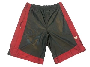 Vintage Nike LeBron James Dri-FIT Black Maroon Basketball Shorts Men's XXL - Picture 1 of 2