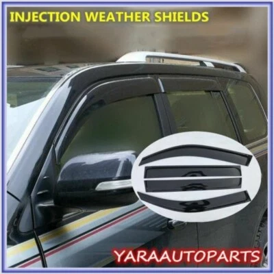Protectores meteorológicos premium para Toyota Landcruiser 200 2007-2021 Foto 1 de 4