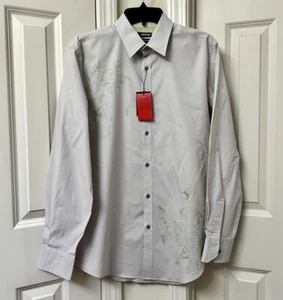 Murano Men's Long Sleeve Woven Shirt, Size-M - Picture 1 of 4