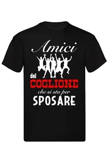 Herren T-Shirt Junggesellenabschied Freunde des Cogl**aus 100% Baumwolle Größe S>XXL - Bild 1 von 3