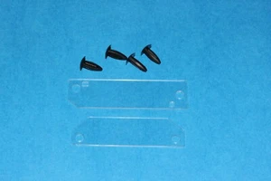  C4 Corvette  Dash cluster Photocell + Odometer Lens Covers + Rivets 84 85 - Picture 1 of 1