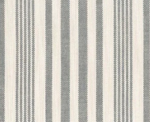 PERENNIALS INDOOR OUTDOOR UPHOLSTERY FABRIC PORTOFINO VARIEGATED STRIPE FOG - Picture 1 of 1