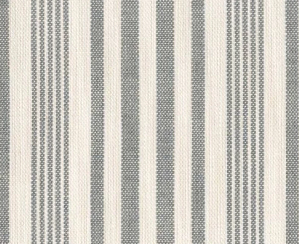 TELA TAPICERÍA INTERIOR EXTERIOR PERENNE PORTOFINO RAYAS ABIGARRADAS NIEBLA Foto 1 de 1