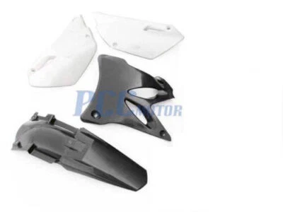 BLACK YAMAHA YZ85 YZ 85 PLASTIC FENDERS KIT 2002-2014 H PS69 - Image 1 of 4
