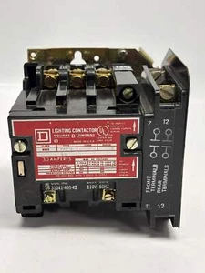 Square D LR60905 mehrpoliges Beleuchtungsschütz, 3-polig, ohne Karton - Bild 1 von 7