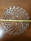 12" Whitehall Clear Footed Cake Plate excellent condition