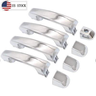 Juego de 4 manijas de puerta exteriores exteriores para Toyota 4Runner 2010-2020 69211-60090 Foto 1 de 4