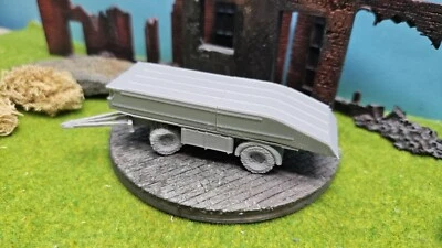 Pontonwagen Tedesco PF-11 Wehrmacht Trasportatore WW2 Kit 1/87 1/72 1/48 - Immagine 1 di 3