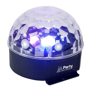 Ibiza Light Astro 6 RGBWAV LED Mirrorball Light Effect Party Disco DJ Lighting - Picture 1 of 4
