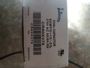 International Refrigeration Products Run Capacitor CR80X370 80uf 370VAC Beacon - Picture 1 of 3