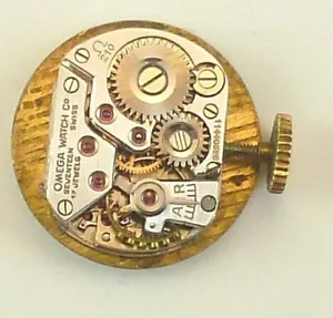 Omega 210 Movimento Orologio da Polso - Riparazione Parti Bilanciamento Rotto - Foto 1 di 6