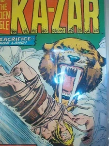 Marvel Comics  KA-ZAR - LORD of the HIDDEN JUNGLE -ISSUES 7 (JAN75) & 18 (OCT76) - Picture 1 of 2