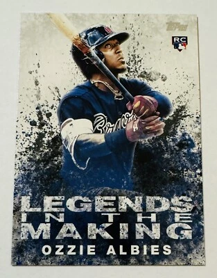 Ozzie Albies 2018 Topps ROOKIE Legends in the Making #LITM-4 - Atlanta Braves - Image 1 of 2