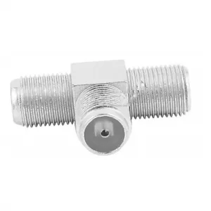 Conector Coaxial en T Tipo F Triple Hembra Multiplicador CCTV, Antena... v581 - Imagen 1 de 3