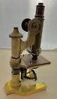 Vintage E Leitz Wetzlar Microscope * Nice Condition * Two Objectives * #66297