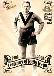 2008 ST GEORGE ILLAWARRA DRAGONS NRL Card HARRY BATH Centenary - Picture 1 of 2