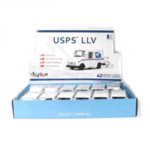 5" Die-cast Box of 12: USPS LLV Mail Delivery Truck - Picture 1 of 4