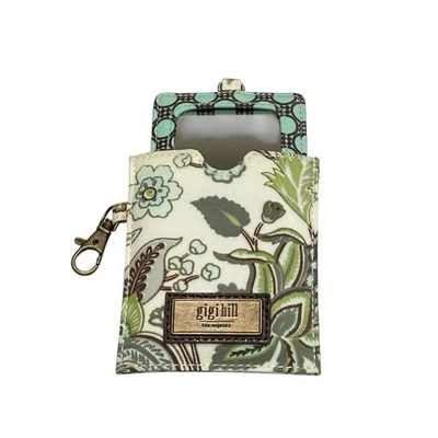 Gigi Hill Small Purse Travel Mirror Floral Mirror Rare - Image 1 of 4