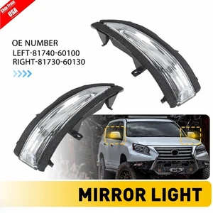 Luz de señal de giro de espejo lateral LED ámbar para Lexus LX570 GX460 2010-2023 - Imagen 1 de 18