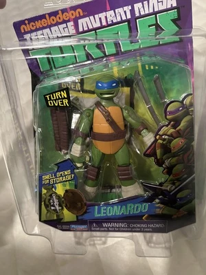 Teenage Mutant Ninja Turtles 2012 Battle Shell Leonardo w/protective case  - Image 1 of 4
