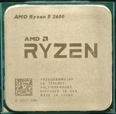 AMD Ryzen 5 2600 CPU + OVP + Boxed Kühler – top Zustand - Bild 1 von 3