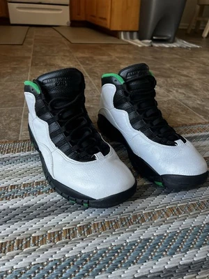 Nike Air Jordan 10 Retro "Seattle" 2019 para hombre talla 10 310805-137 blanco verde Foto 1 de 4