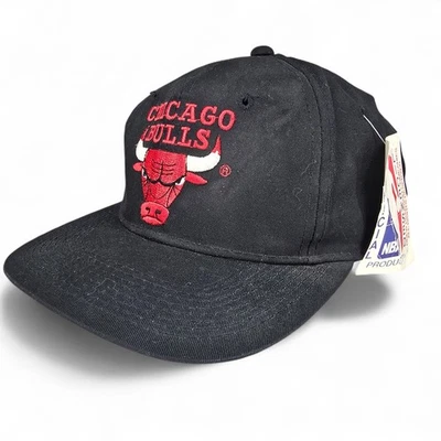 Gorra Oficial Snapback Vintage Años 90 Chicago Bulls NBA Youngan Hat Co Foto 1 de 4
