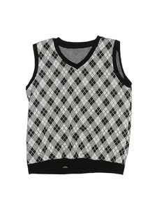 Unbranded Girls Silver Sweater Vest 10 - Picture 1 of 2