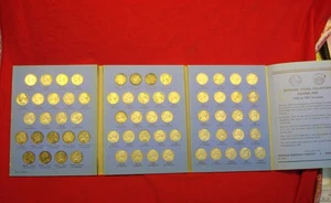 JEFFERSON NICKEL SET 1938 - 1961 - COMPLETE P-D-S SET -65 COINS- CIRC. SET -NICE - Picture 1 of 8
